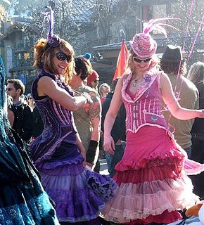 A few of Kelsey's creations, Whistler, 2010